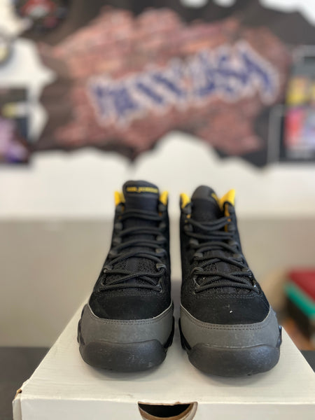 Air Jordan 9 “Dark Charcoal University Gold”#91724