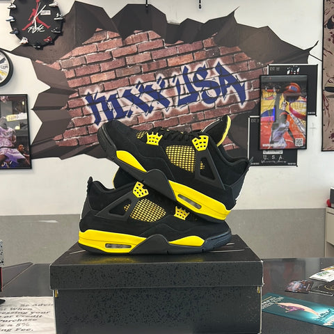 Air Jordan 4(Thunder/Yel)#21024