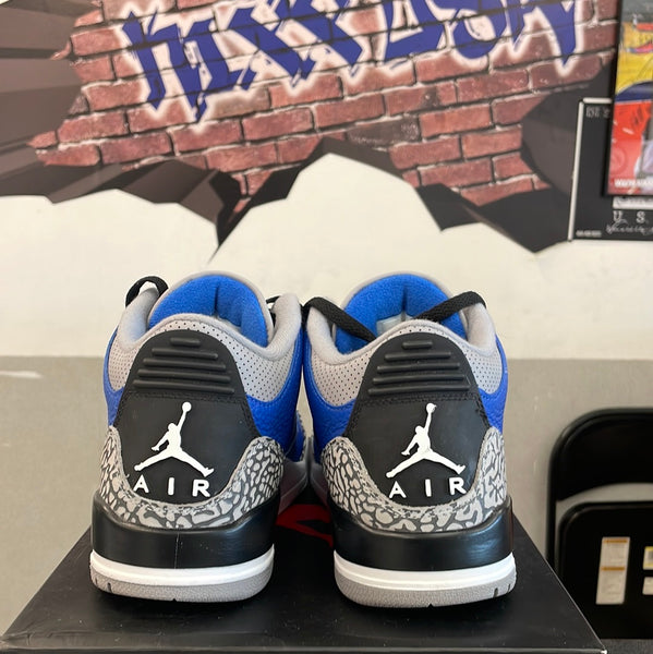 Air Jordan 3”Varsity Royal”#1724