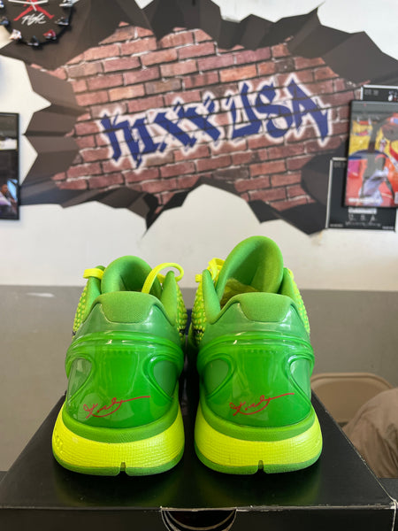 Zoom Kobe 6 Protro”Grinch 2020”#10724