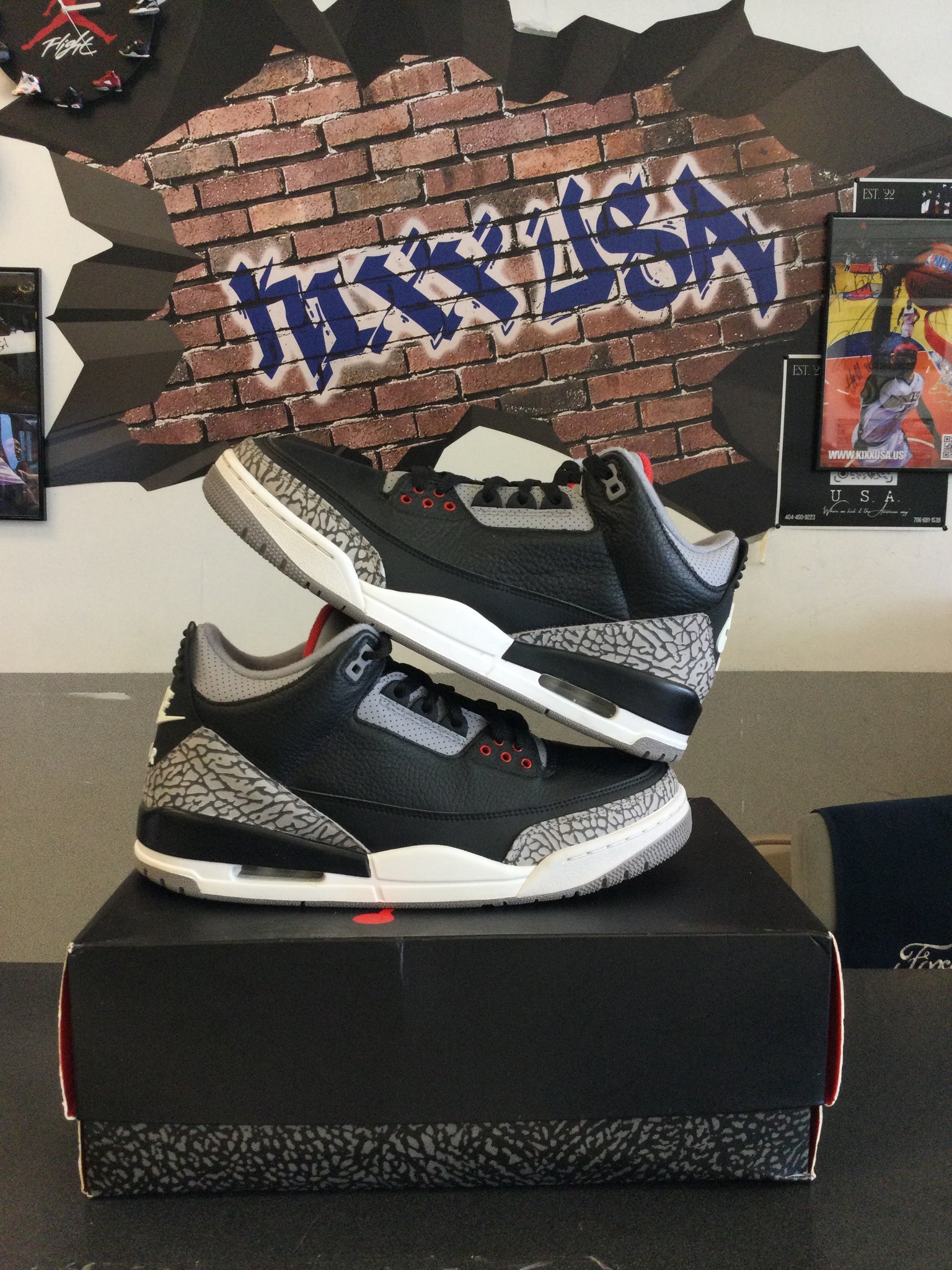 Air Jordan 3 Retro “Cement 2018”#112024