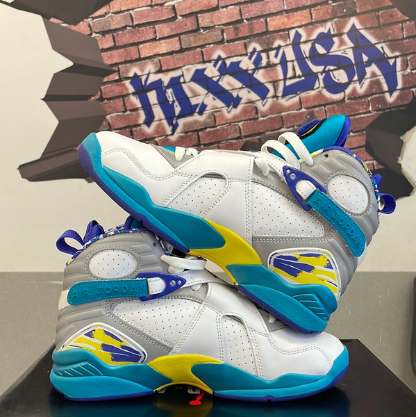 Wmns Air Jordan 8”White Aqua”#42434