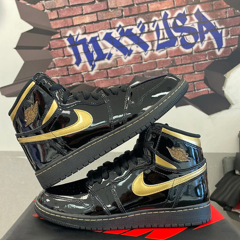 Air Jordan 1 High”Black Gold Metallic”#72023