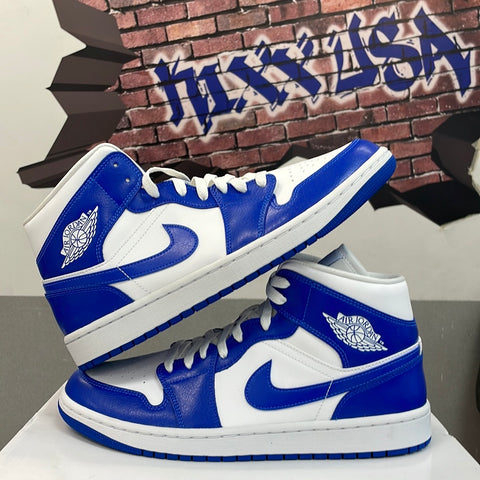 Wmns Air Jordan 1 Mid”Kentucky Blue”#51823