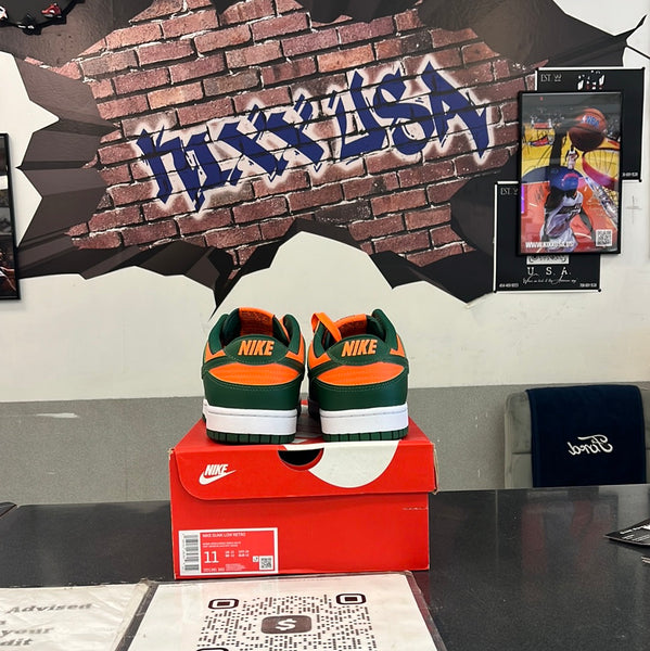 Nike Dunk Low”Miami Hurricanes”#3524