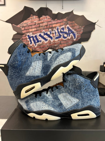 Air Jordan 6”Washed Denim”#52023