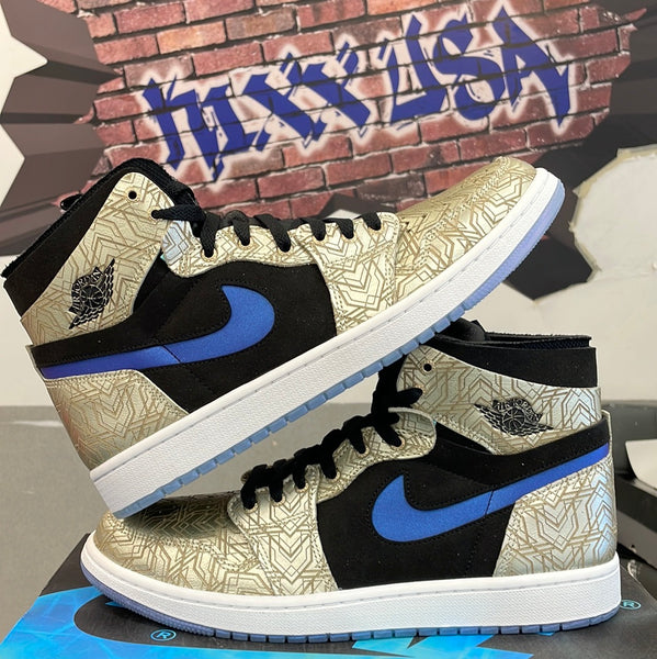 Air Jordan 1 Zoom “Gold Laser”#42523