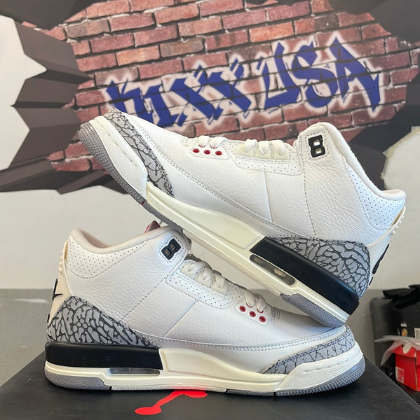 Air Jordan 3”White Cement Reimagined”#72623