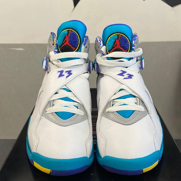 Wmns Air Jordan 8”White Aqua”#42434