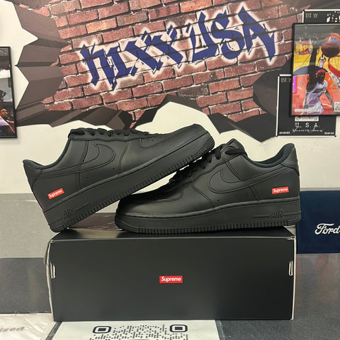 Supreme AF1(Black)#3724