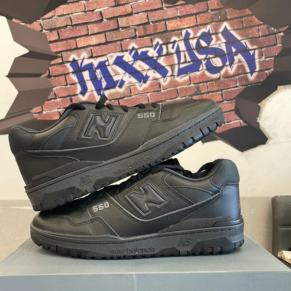 New Balance 550”Triple Black”#6423