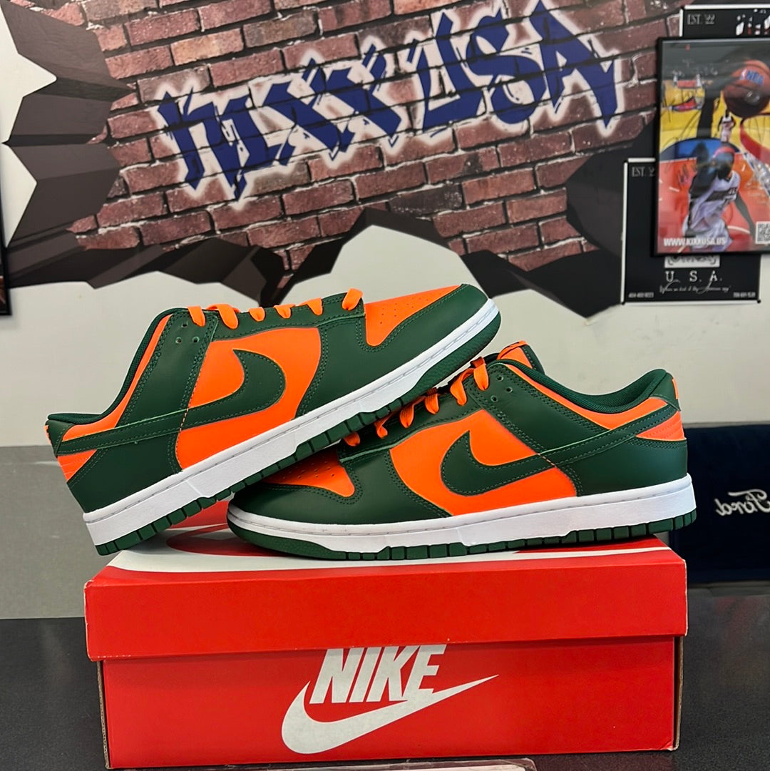 Nike Dunk Low”Miami Hurricanes”#3524