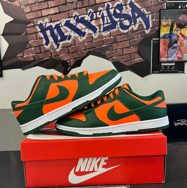 Nike Dunk Low”Miami Hurricanes”#3524