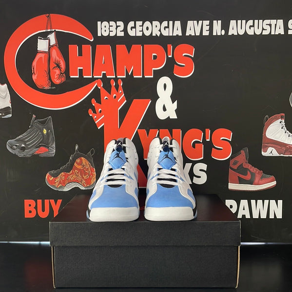 Air Jordan 6 UNC White