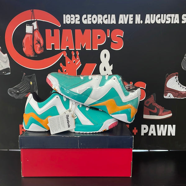 Reebok Kamikaze lol Low Spearmint Maximum Orange