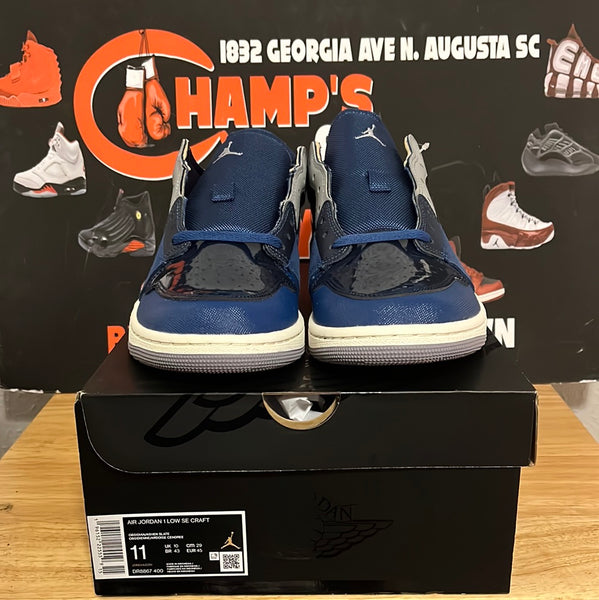 Air Jordan 1 Low See Craft “Inside Out-Obsidian” 12/18/22