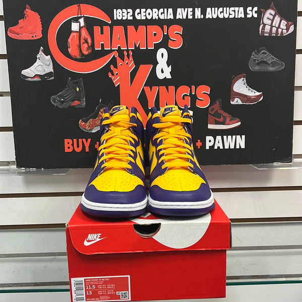 Nike Dunk High “Lakers” 11/4/22