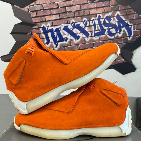 Air Jordan 18 “Orange Suede” #33023