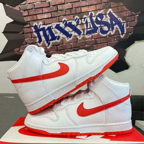 Nike Dunk High(White/Picante/Red)#22323