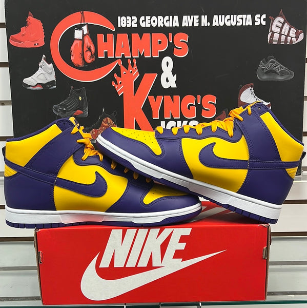 Nike Dunk High “Lakers” 11/4/22