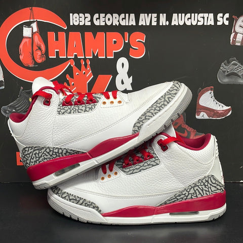 Air Jordan 3 Cardinal Red