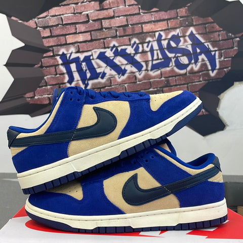 W Nike Dunk Low LX”Blue Suede”#4723