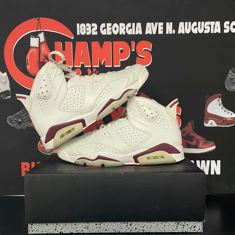 Air Jordan 6 Maroon