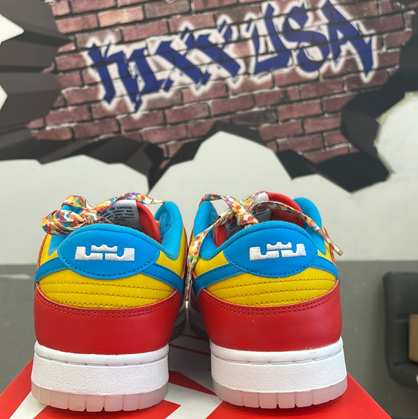 Nike Dunk LowxLebron JamesxFruity Pebbles#4723