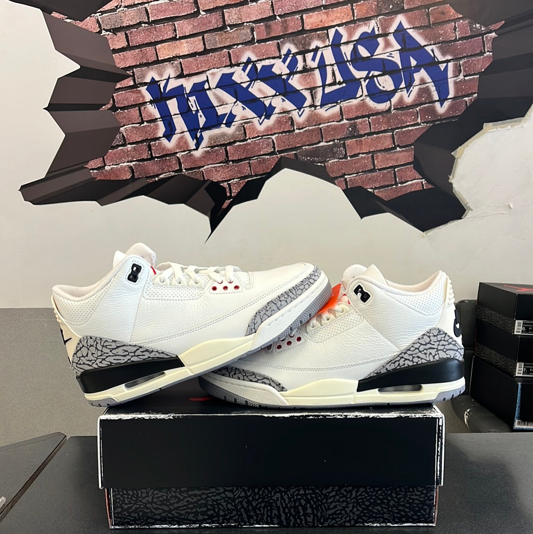 Air Jordan 3”White Cement Reimagined”#31323