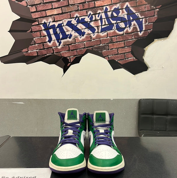 Air Jordan 1 Mid”Incredible Hulk”#31123