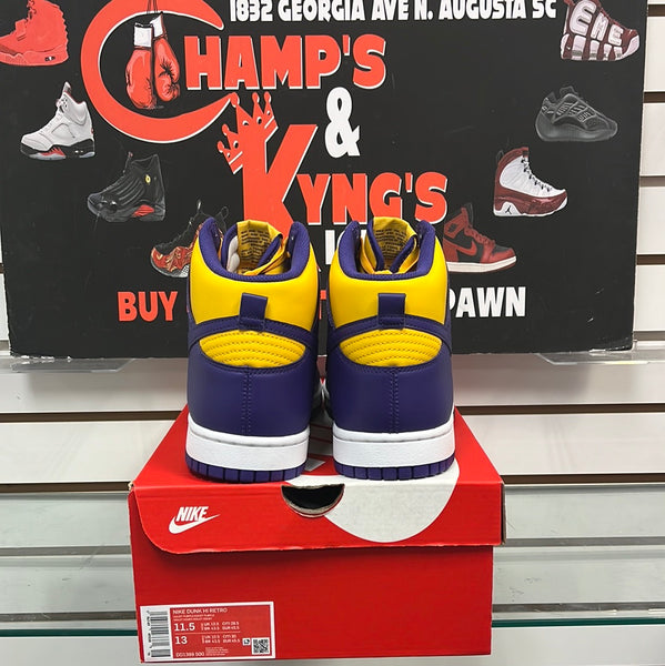 Nike Dunk High “Lakers” 11/4/22