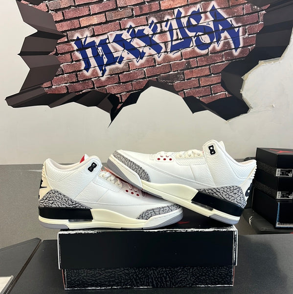 Air Jordan 3”White Cement Reimagined”#31323