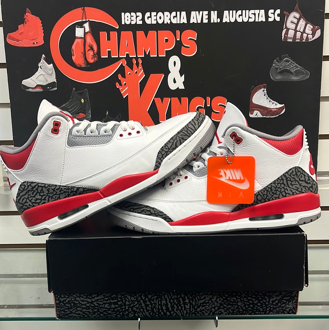 Air Jordan 3 “Fire Red” 2022