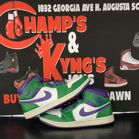 Air Jordan Mid Incredible Hulk