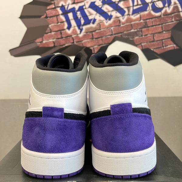 Air Jordan 1 Mid”Varsity Purple” #32923