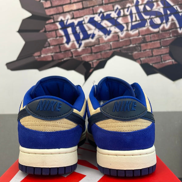 W Nike Dunk Low LX”Blue Suede”#4723