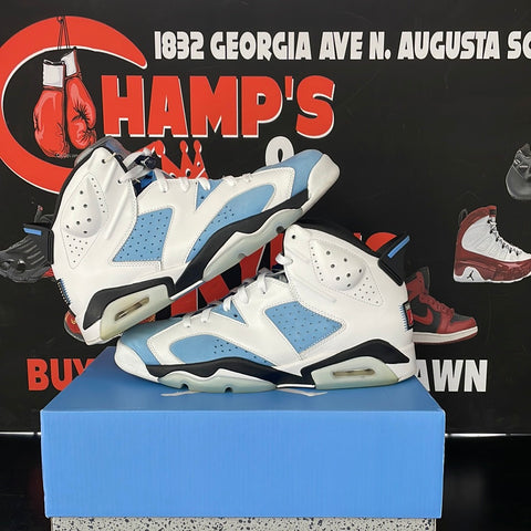 Air Jordan 6 UNC White