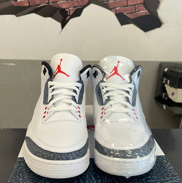 Air Jordan 3”Denim Fire Red”#42023