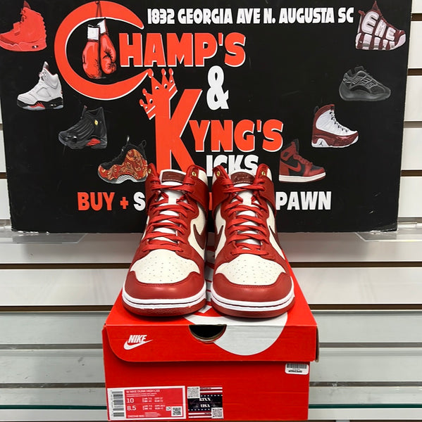 Nike Dunk High (W) LXX “Cinnabar”