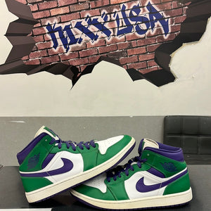 Air Jordan 1 Mid”Incredible Hulk”#31123